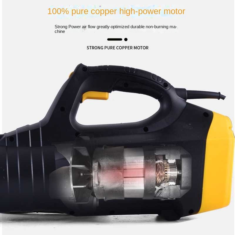 DC 21V 2000mAH 20000r/min Electric Snow Blower Leaf Blower Lithium Rechargeable High-power Industrial Blower Garden Leaf Blower