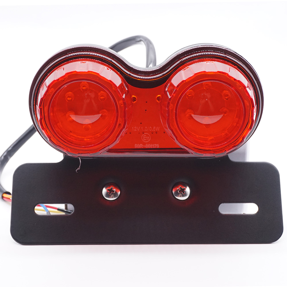 Universal Motorcycle Led Taillight Motorbike Rear Stop Brake For Motorcycle Indicators Hornet 600 Accessories Mbk Booster
