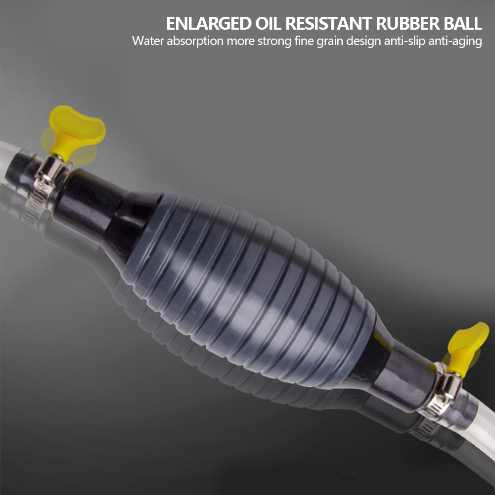 New Update Universal Car Portable Manual Fuel Pump Transfer Hand Primer for Gas Gasoline Manual Oil Pump Self-priming Large Flow