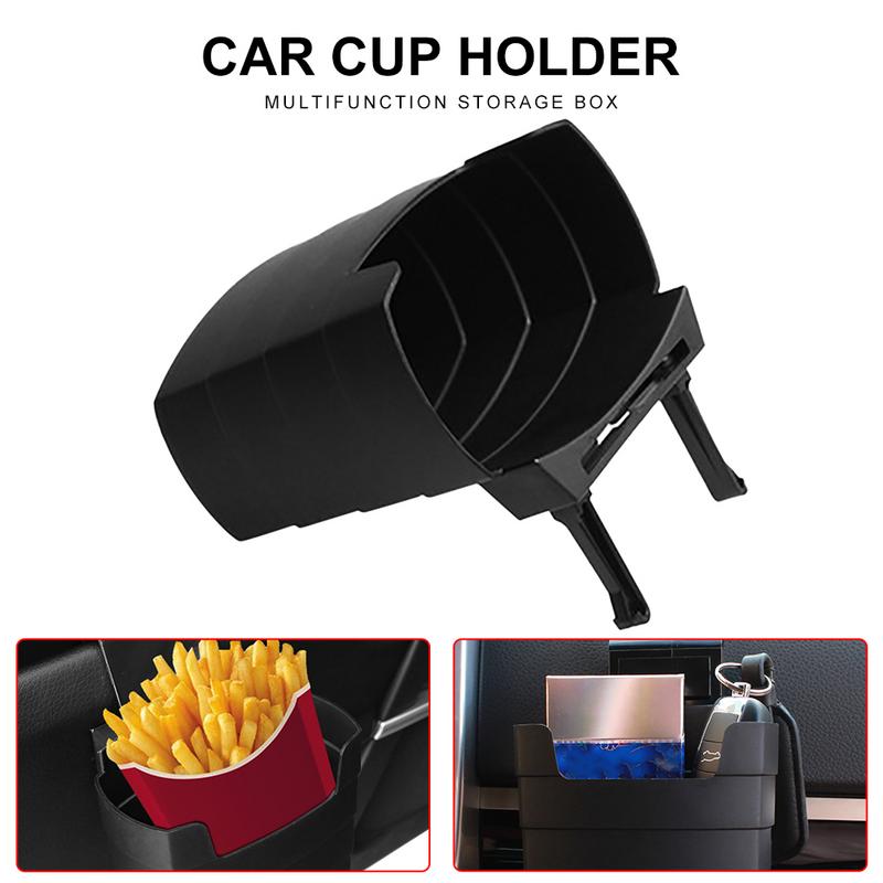 Car Cup Holder Storage Box Universal Car Storage Bucket Food Drink Cup Holder Key Phone Storage Box Organizer Car Accessories