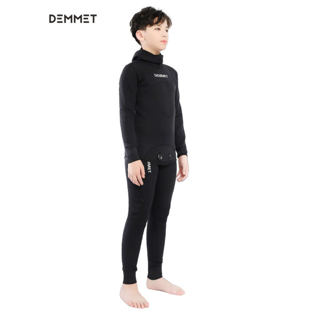 Ddmytiger Children S Mm Split Long Sleeved Two Piece Outdoor Sun Protection And Warmth Diving Swimming Jellyfish Suit For Men H