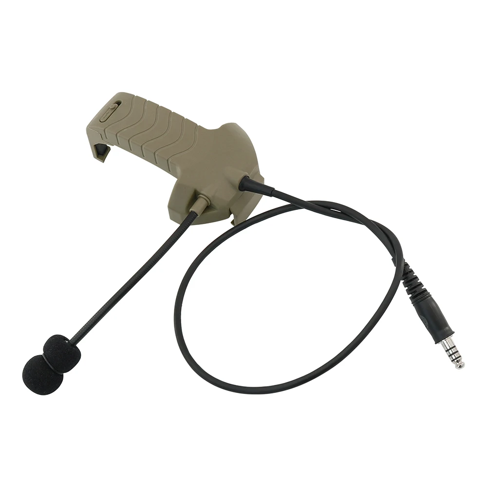 External Mic Kit for Walker's Razor Tactical Headset Electronic Shooting Earmuffs Anti-noise Airsoft Shooting Hunting Headphone
