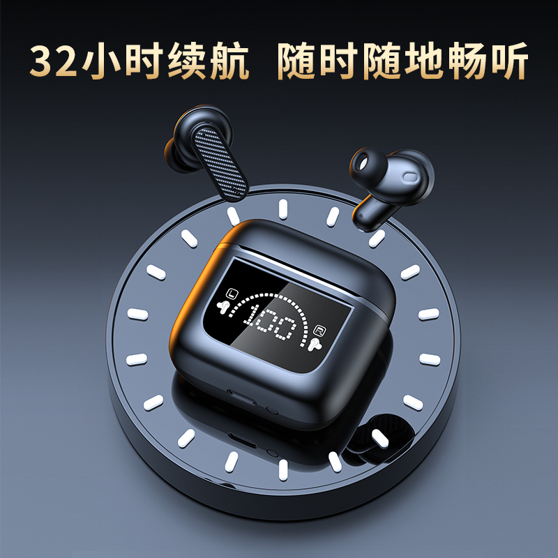 YW05 ecouteur Wireless Bluetooth Headphones Smart Touch Screen Earbuds Noise Cancelling Earphones Sports Gaming Headset v8