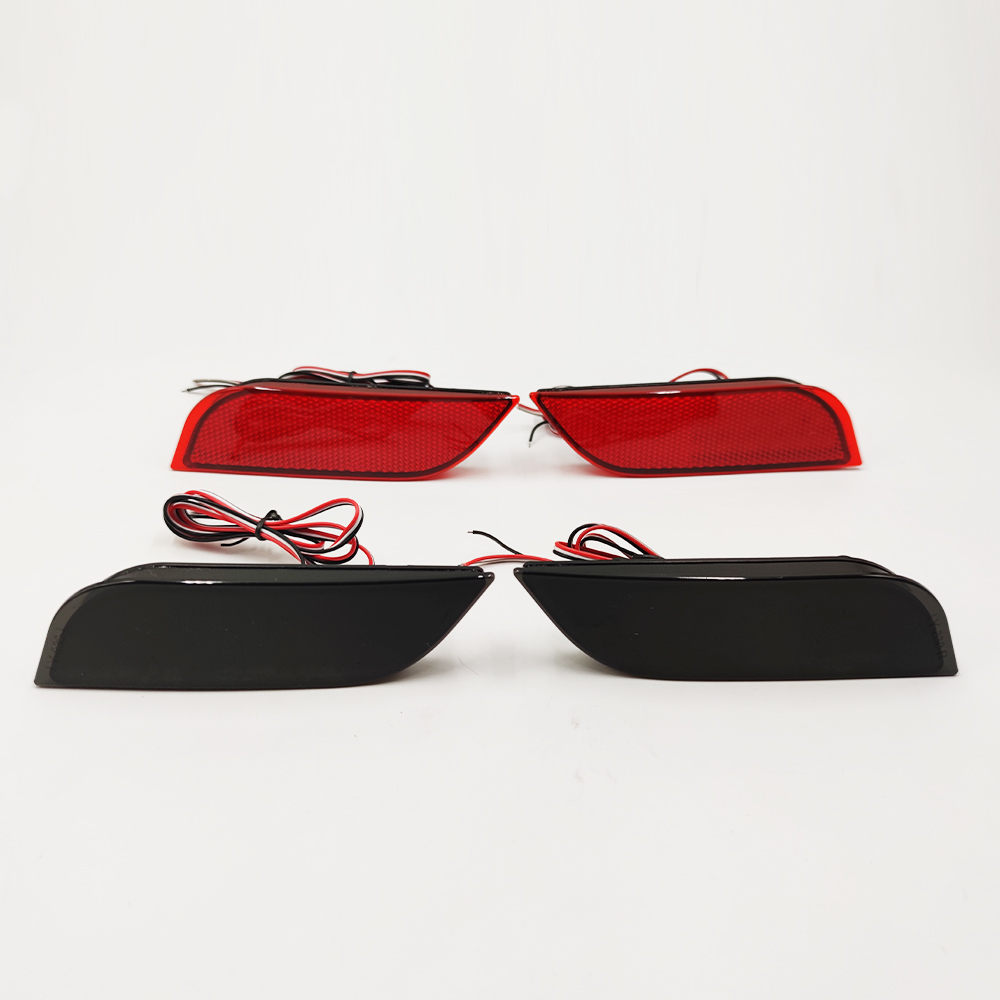 2PCS Backup Tail Light Rear Bumper Lamp LED Reflector Stop Brake Warning Fog For Subaru Impreza XV Crossove