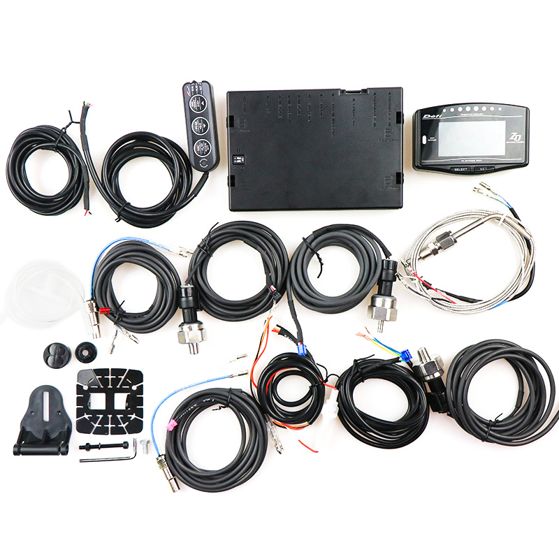 Full Kit Sports Package 10 in 1 BF CR C2 DeFI Advance ZD Link Meter Digital Auto Gauge With Electronic Sensors