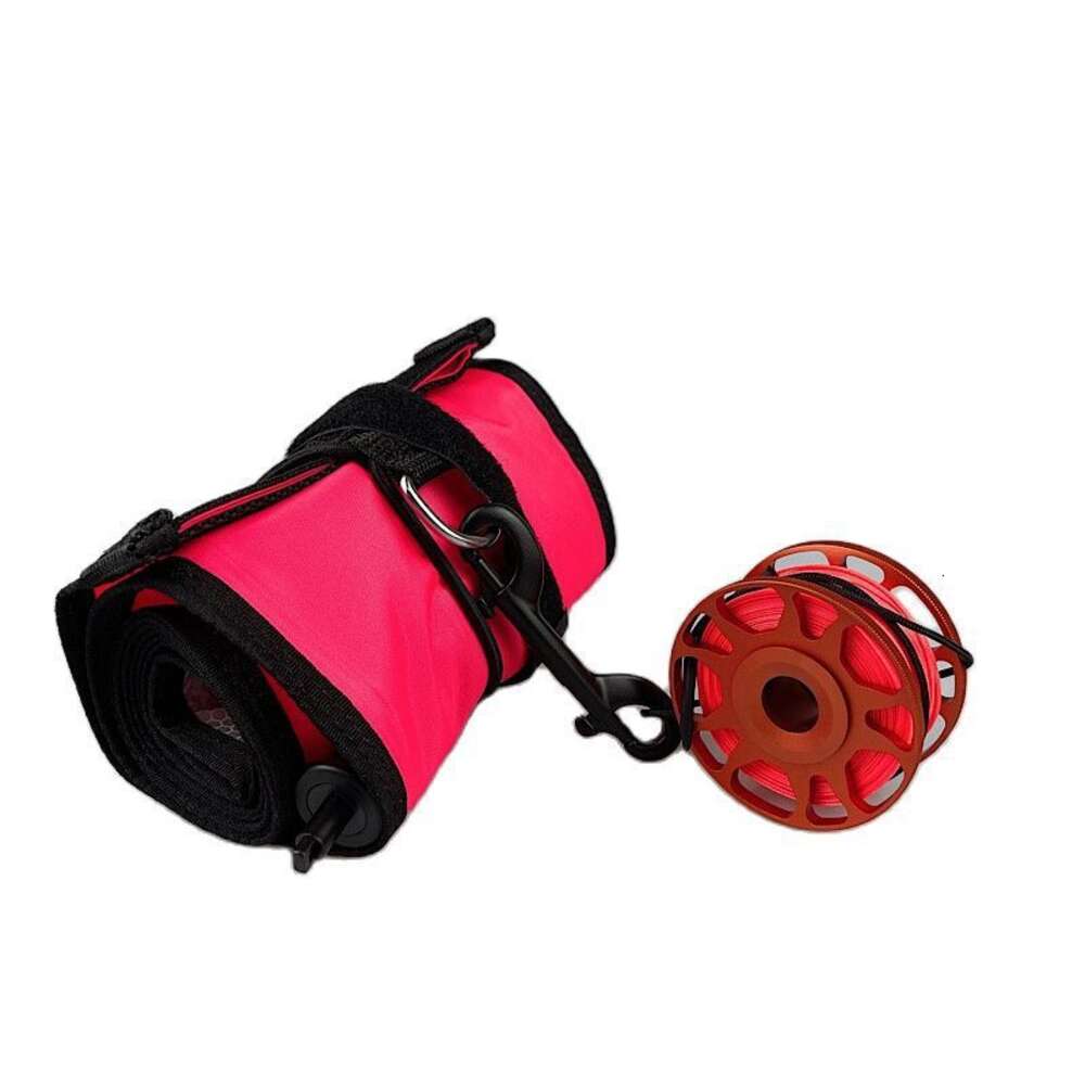 Ddmytiger Diving Nylon SMB Elephant Pull Buoy Set With M Deep Positioning Warning And Meter Line Wheels H