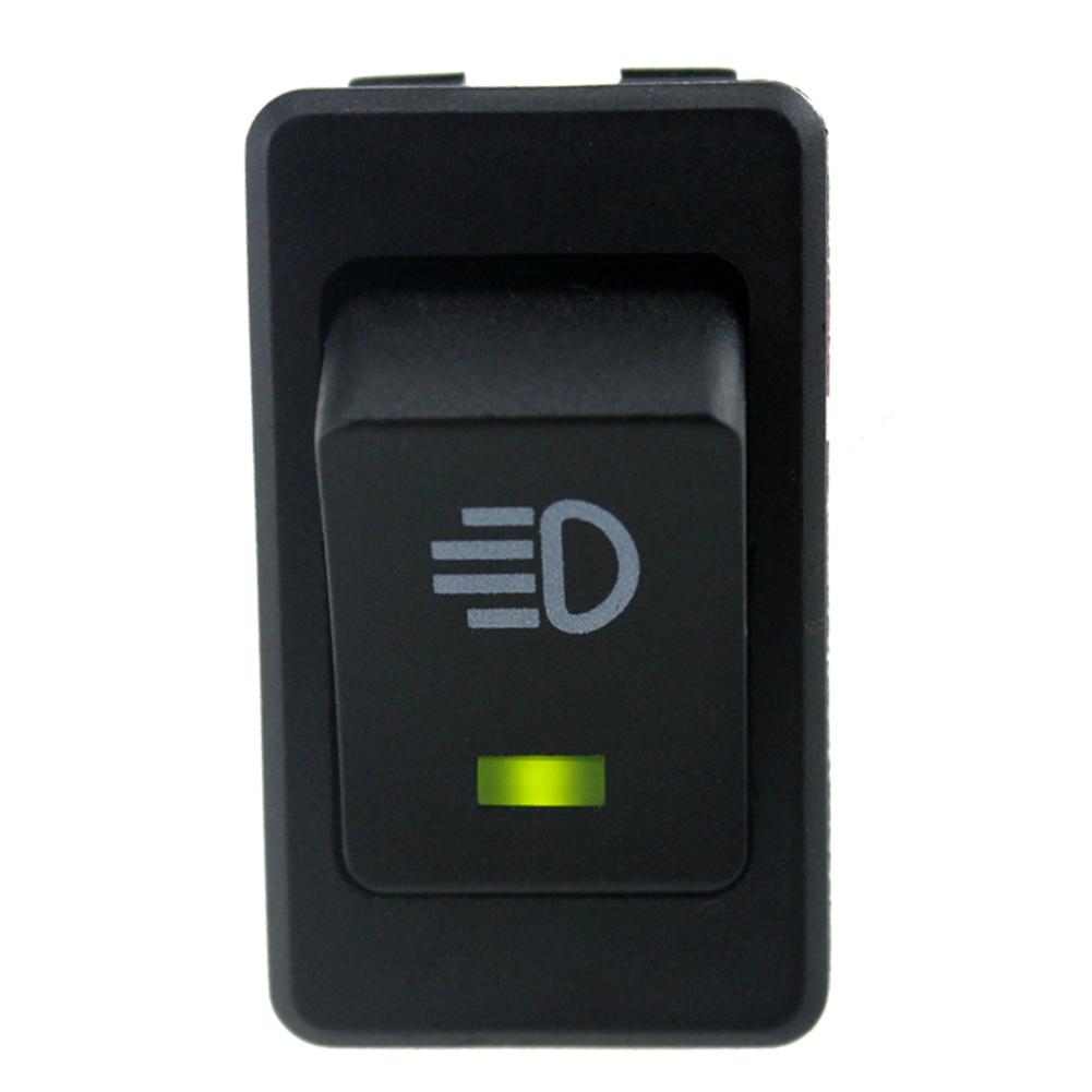 12V 35A 4 Pin Fog Light/Daytime Running Light/Head Light Switch Rocker Switch with LED Indicators for Car Truck Marine Dashboard