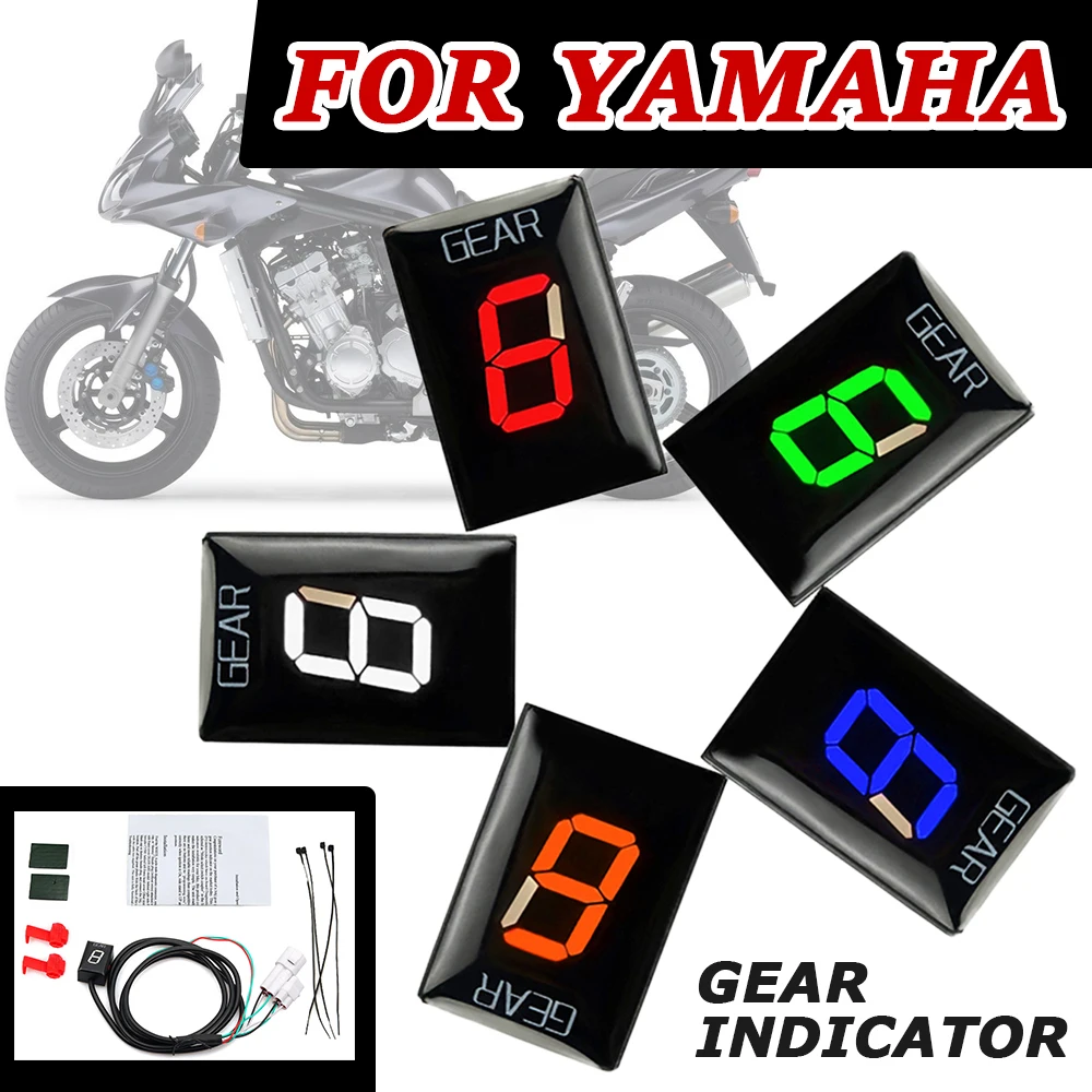 For YAMAHA Fazer 600 1000 Fazer Xjr400 Xjr1300 XJR 1300 400 Dyag Star Stryker Motorcycle Accessories Gear Indicator Gear Display