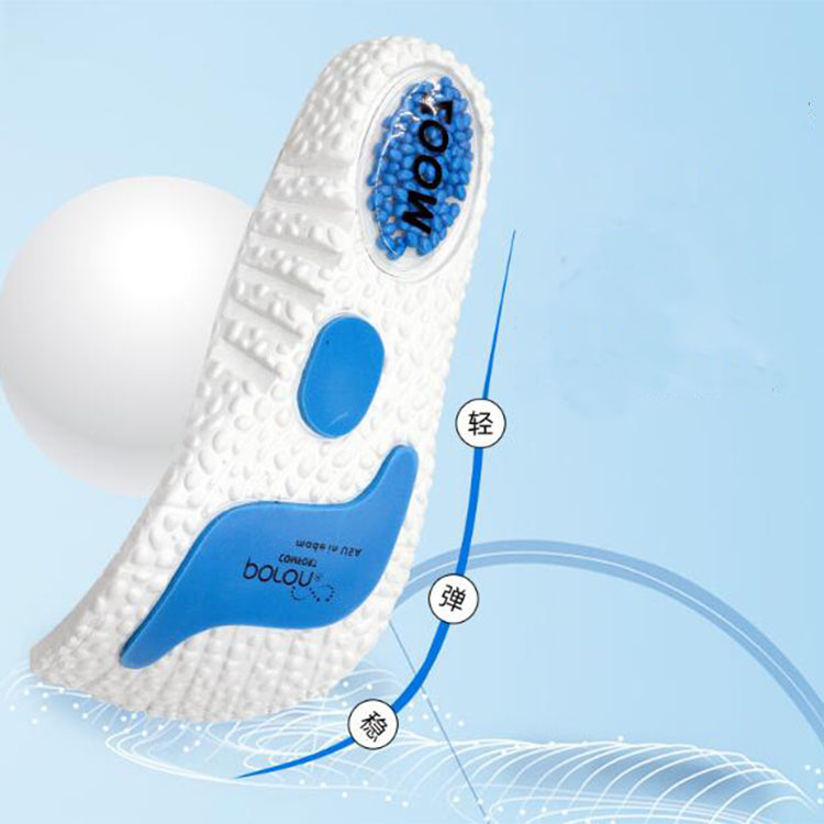 shoe parts accessories sport shoe insole men women basketball run and soccer shock absorption breathable insole size 35-46