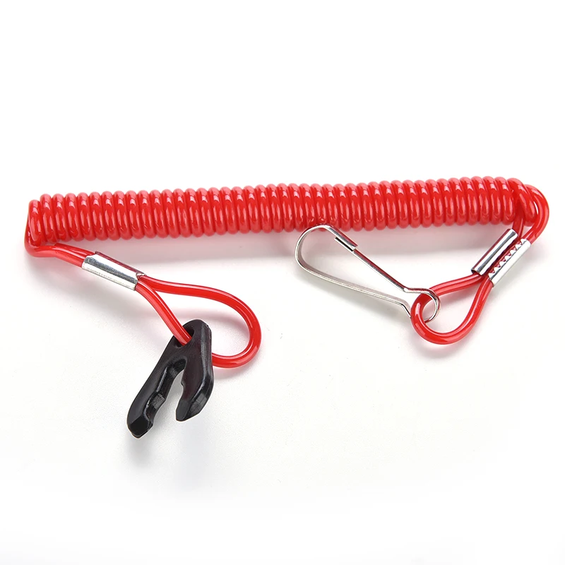 Outboard Engine Motor Scooter ATV Kill Stop Switch Safety Tether Cord Lanyard High Quality And Brand New On Sales Now