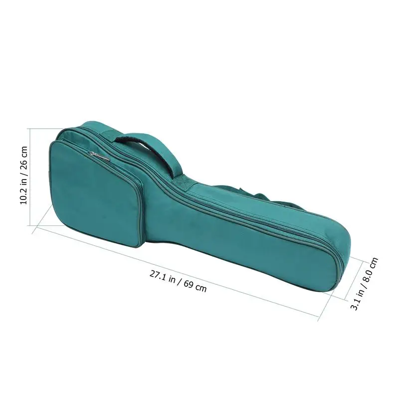 Ukulele Case Gig Uke 27 Instrument Cover Soprano Standard Backpack Inch Gigbag Pouch Storage Musical Ukelele Guitar Concert