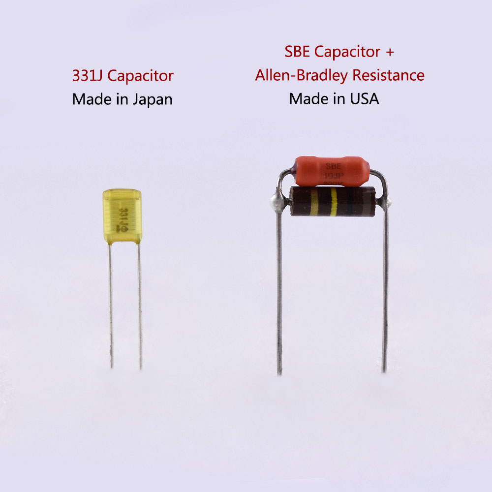 1 Piece Electric Guitar Volume Treble Bleed Kit Cap (Capacitor) US(Origin)
