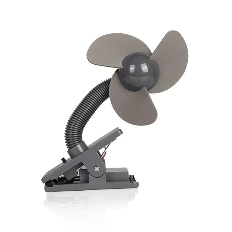 Travel Portable Stroller Clip Fan Summer Selling Baby Stroller Fan Mini Electric Fan Outdoor 240516