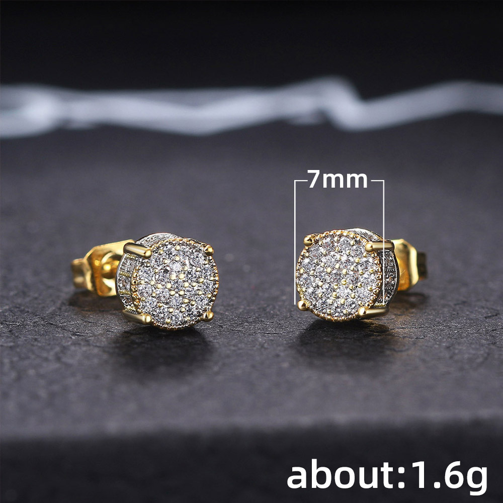 Designer's Choice: Durable Gold-Fill Studs with Variety of CZ Diamond Looks Ideal Accessory for All Genders