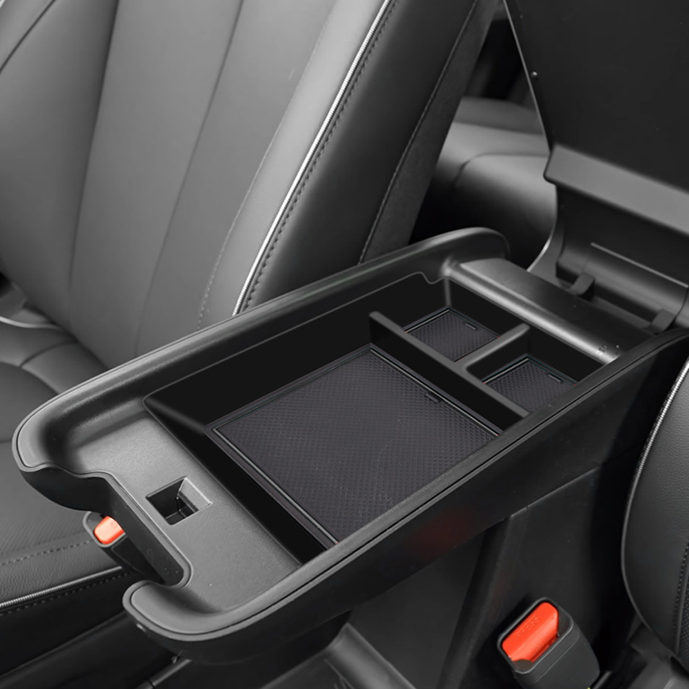 For Hyundai IONIQ 5 2021+ Central Armrest Storage Box Organizer Center Console Tray Stowing Tidying Car Accessories