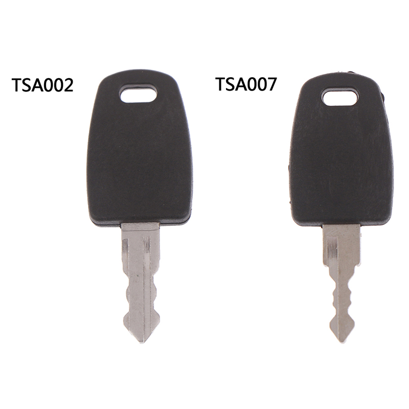 New Hot Sale 1/2PC Multifunctional TSA002 TSA007 Key Bag For Luggage Suitcase Customs TSA Lock Key