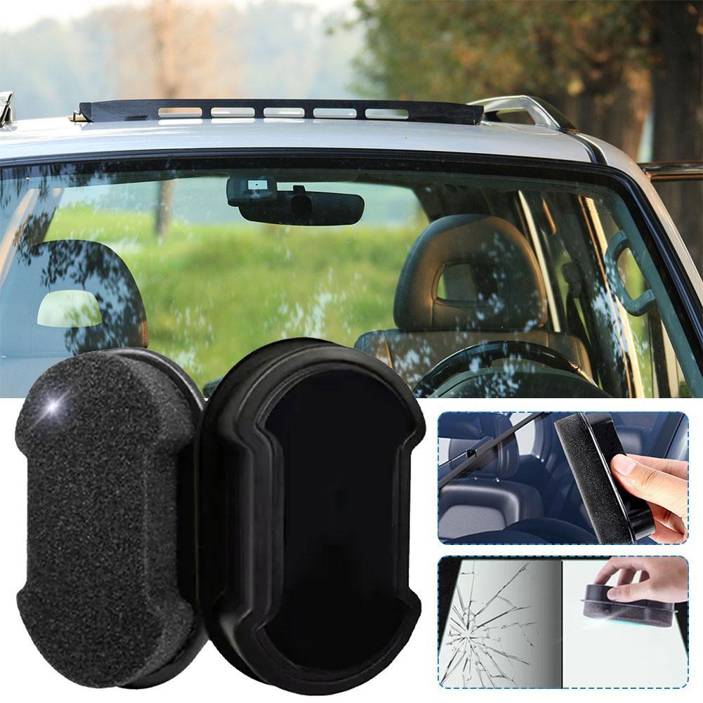 Nano Coat One Way Mirror For Windows Car Rearview Mirrors Sponge Cleaning Brush Car Interior Cleanning Sponge