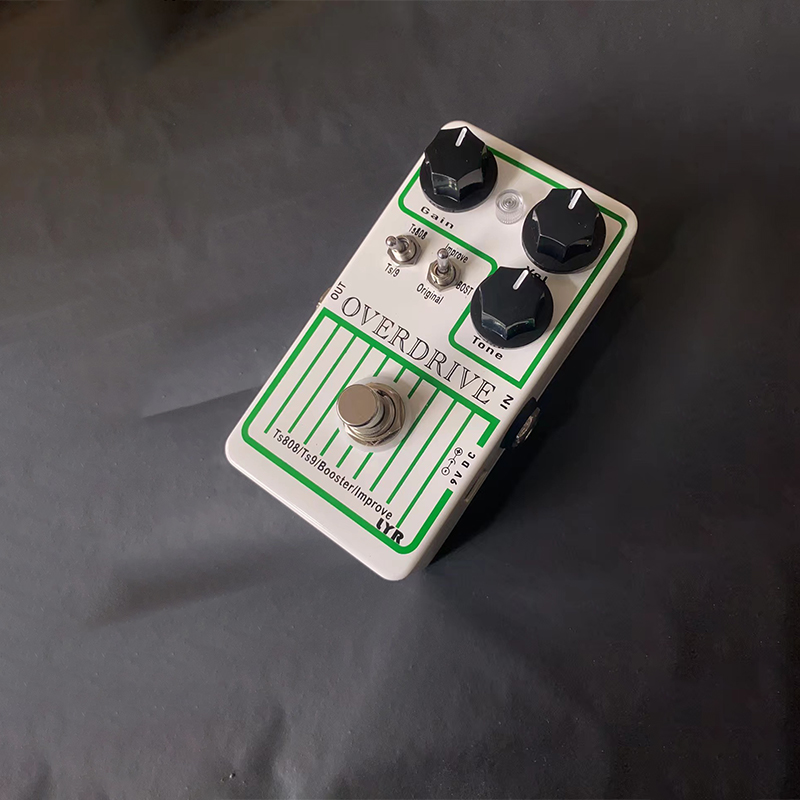 LY-ROCK TS808/TS-9 2-in-1 Guitar Single Block Effector Guitar Pedal