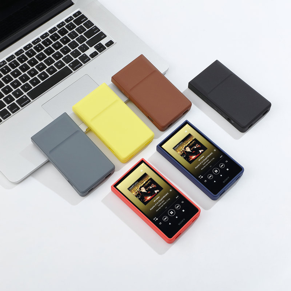 Soft TPU Colorful Solid Matte Protective Shell Skin Case cover for Sony Walkman NW-ZX706 NW-ZX707 NW-ZX700