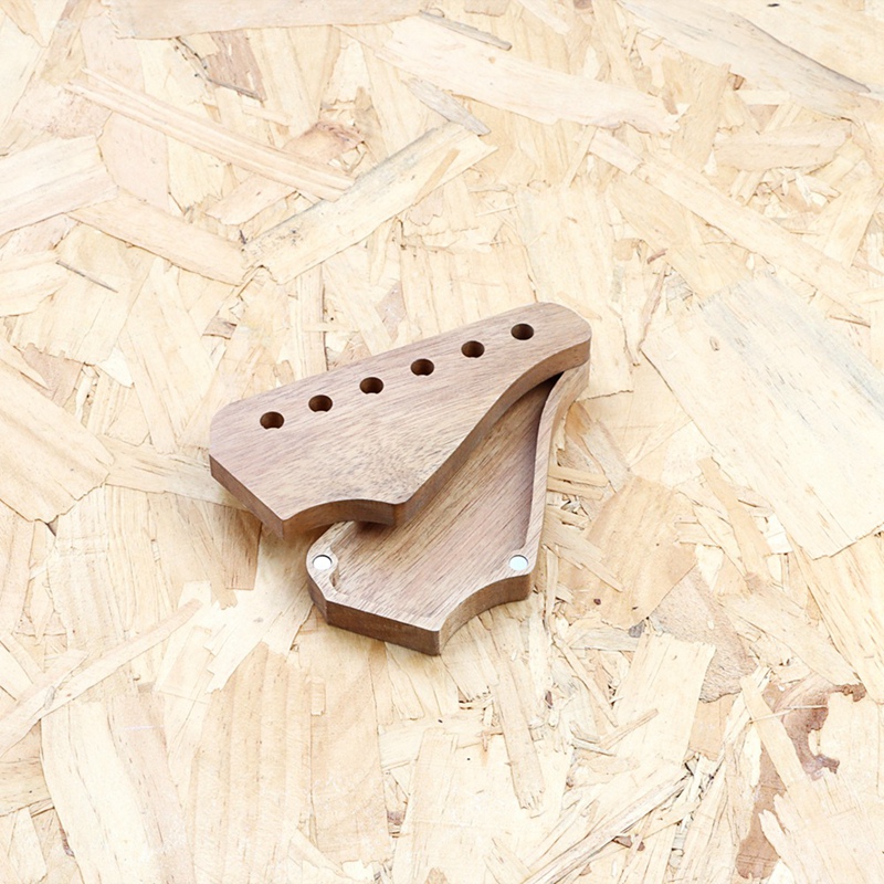 Wooden Guitar Body Neck Style Picks Case Guitar Accessories For Plectrum Storage Holder