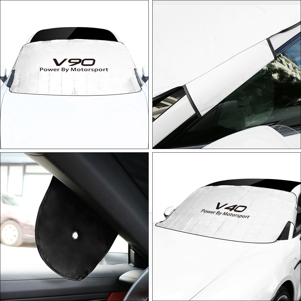 Car Front Windshield Sunshade Auto Accessories For XC90 XC60 C30 T6 S60 C70 XC40 V40 XC70 V70 V60 V50 S80 S40 AWD V90 S90