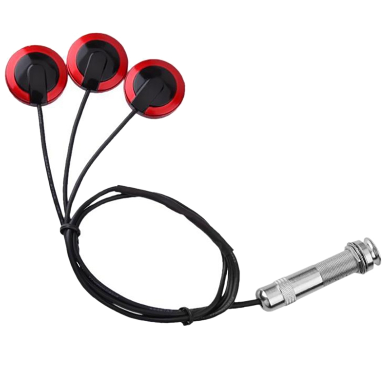 Guitar Pickup Professional Piezo Contact Microphone Pickup For Guitar Violin Banjo Mandolin Ukulele Guitar Accessories