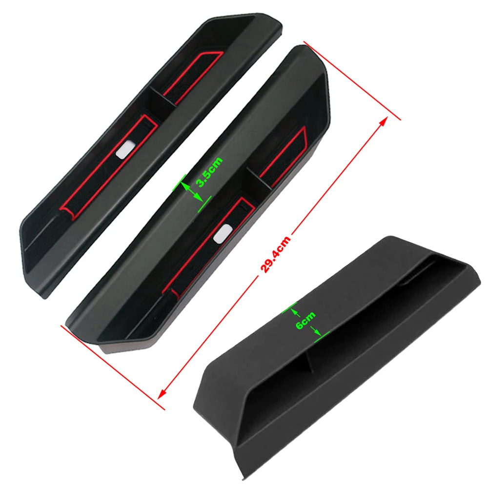 For XC60 LHD 2018 2022 Central Console Gear Shift Panel Side Handing Storage Box Refit Holder Tray Car Stowing Tidying