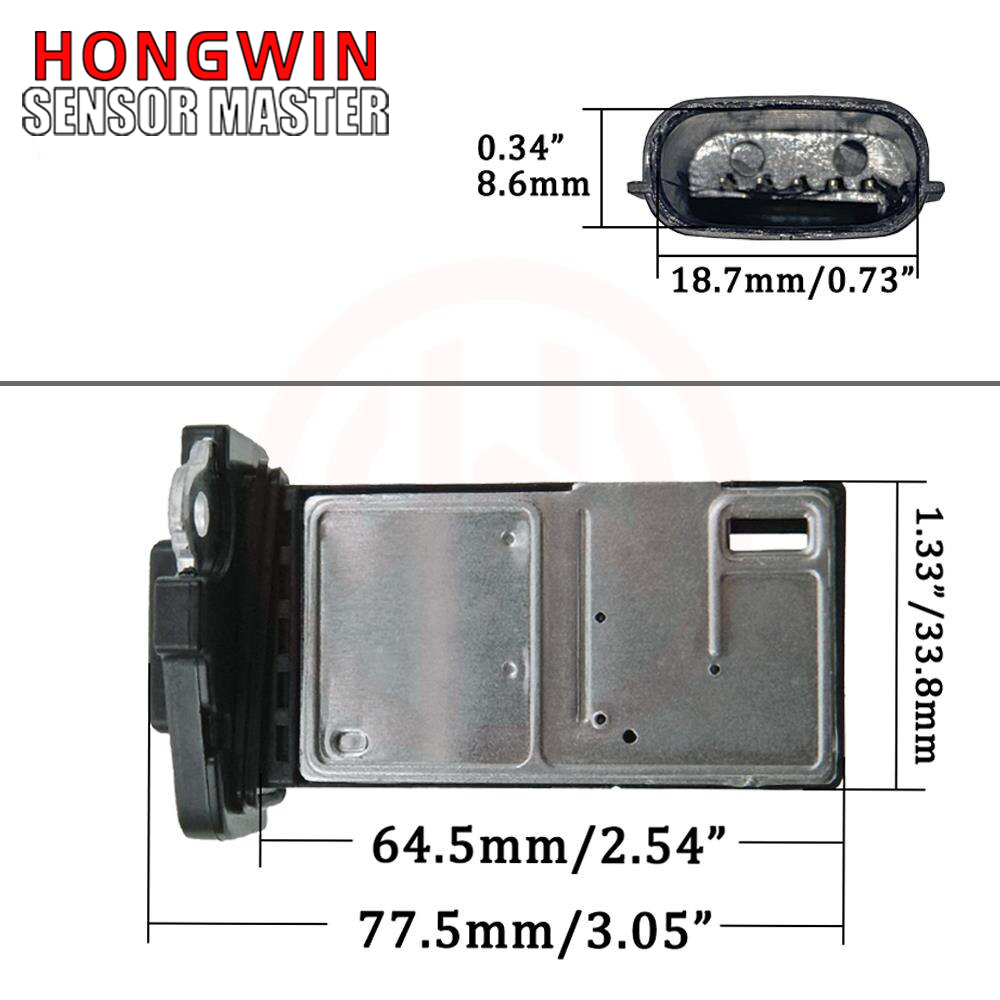 New Mass Air Flow Meter MAF Sensor 22204-75030 2220475030 AFH70M-37 For Lexus GX460 GX470 LX470 Toyota Sequoia 2.7L 4.6L 4.7L
