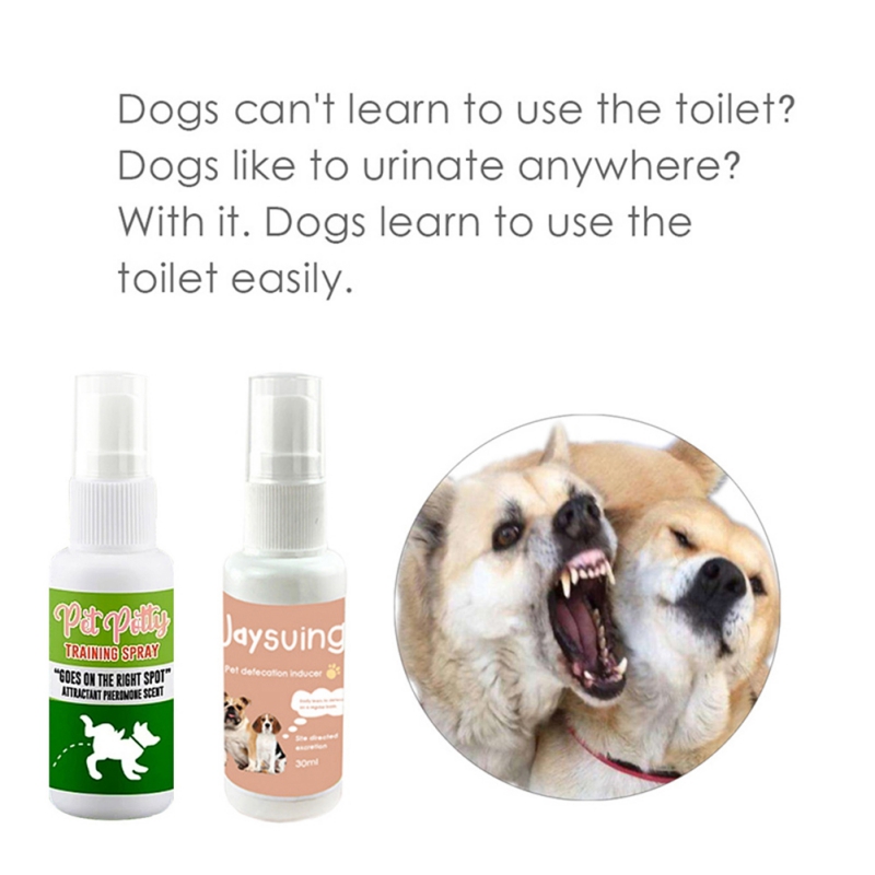 30ml Pet Dog Potty Training Aid Spray Potty Trainer Corrector Guide Pet To Pee At Fixed Spot Urinate Trainer For Cat Dog Puppy