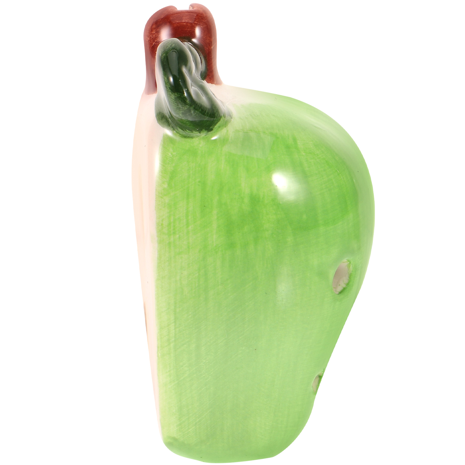 Necklace Ocarina Small Music Instrument for Adult Flute Ceramic Red Children Kids Student