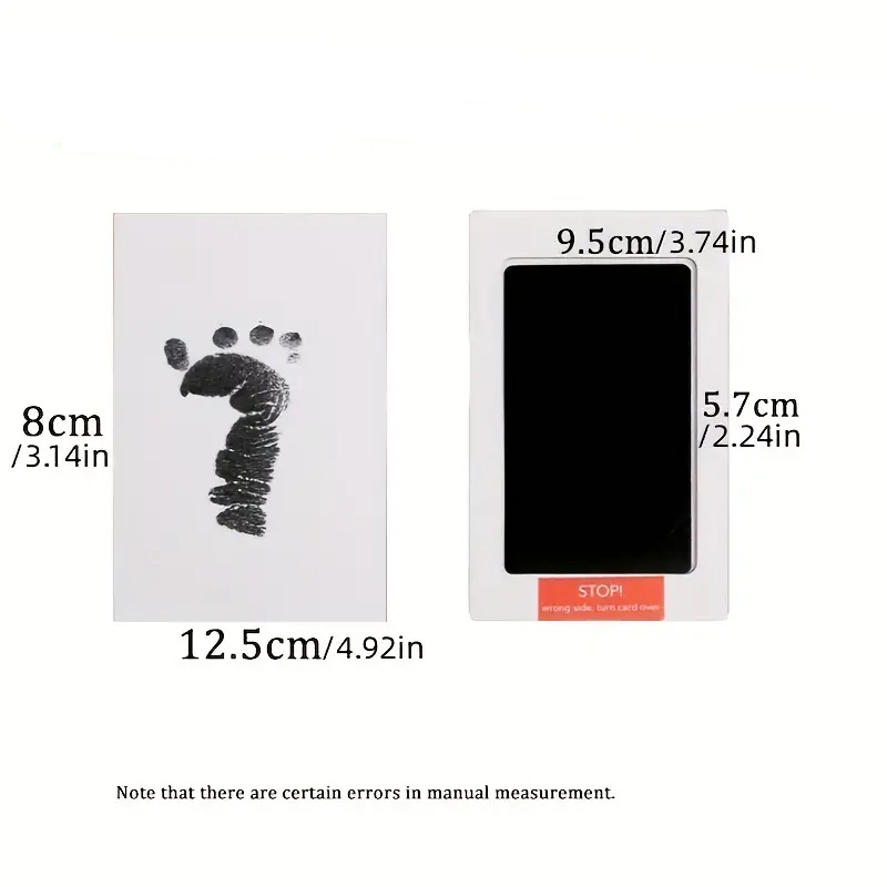 2025 new Paw Print Ink Keepsake - Clean Touch Pawprint Pad Dogs & Cats, Memorial Footprint Kit, Pet Grave Markers for Cats