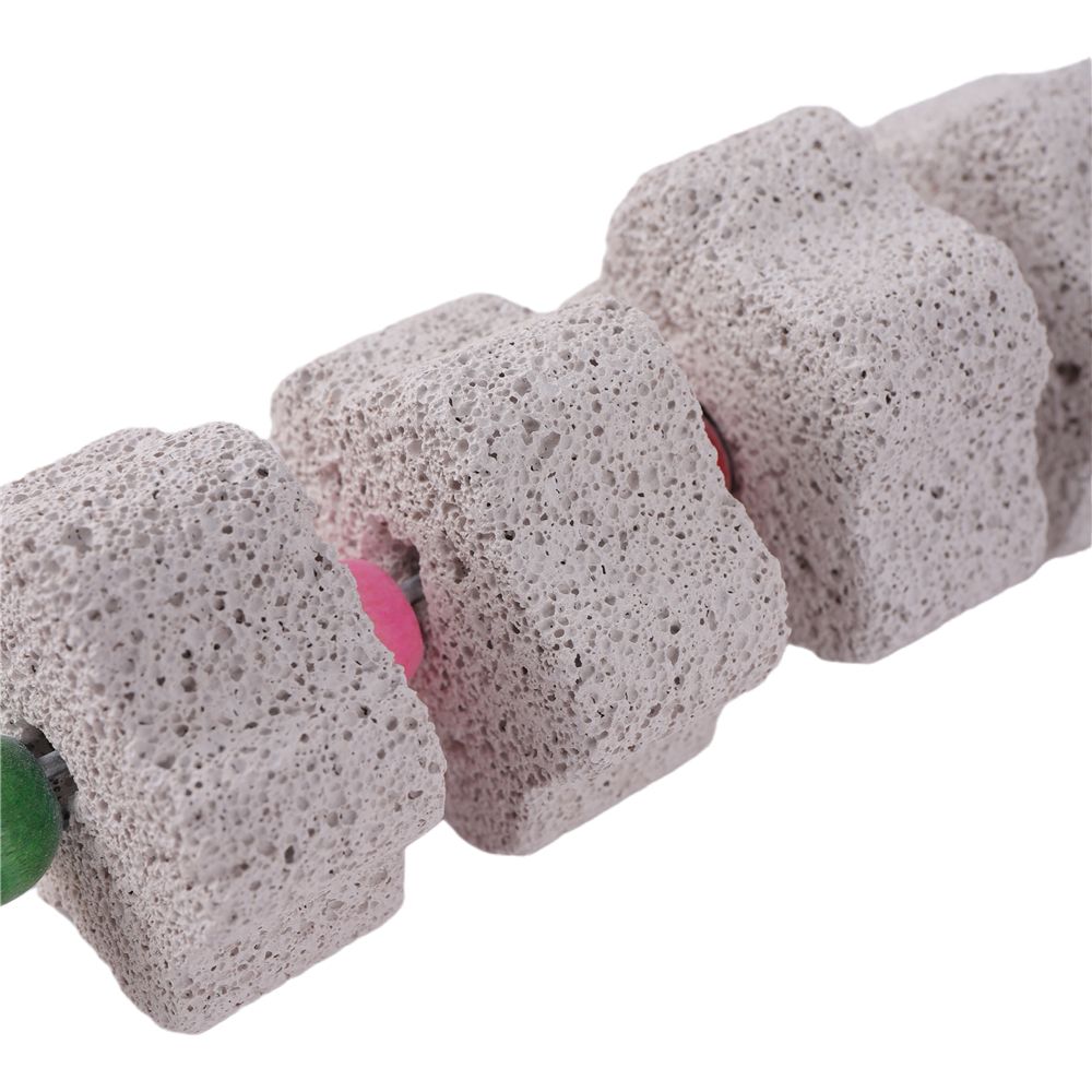 Flower Shape Pet Supplies Tearing Hanging Block Chewing Mineral Parrot Grinding Stone Bird Chew Toy