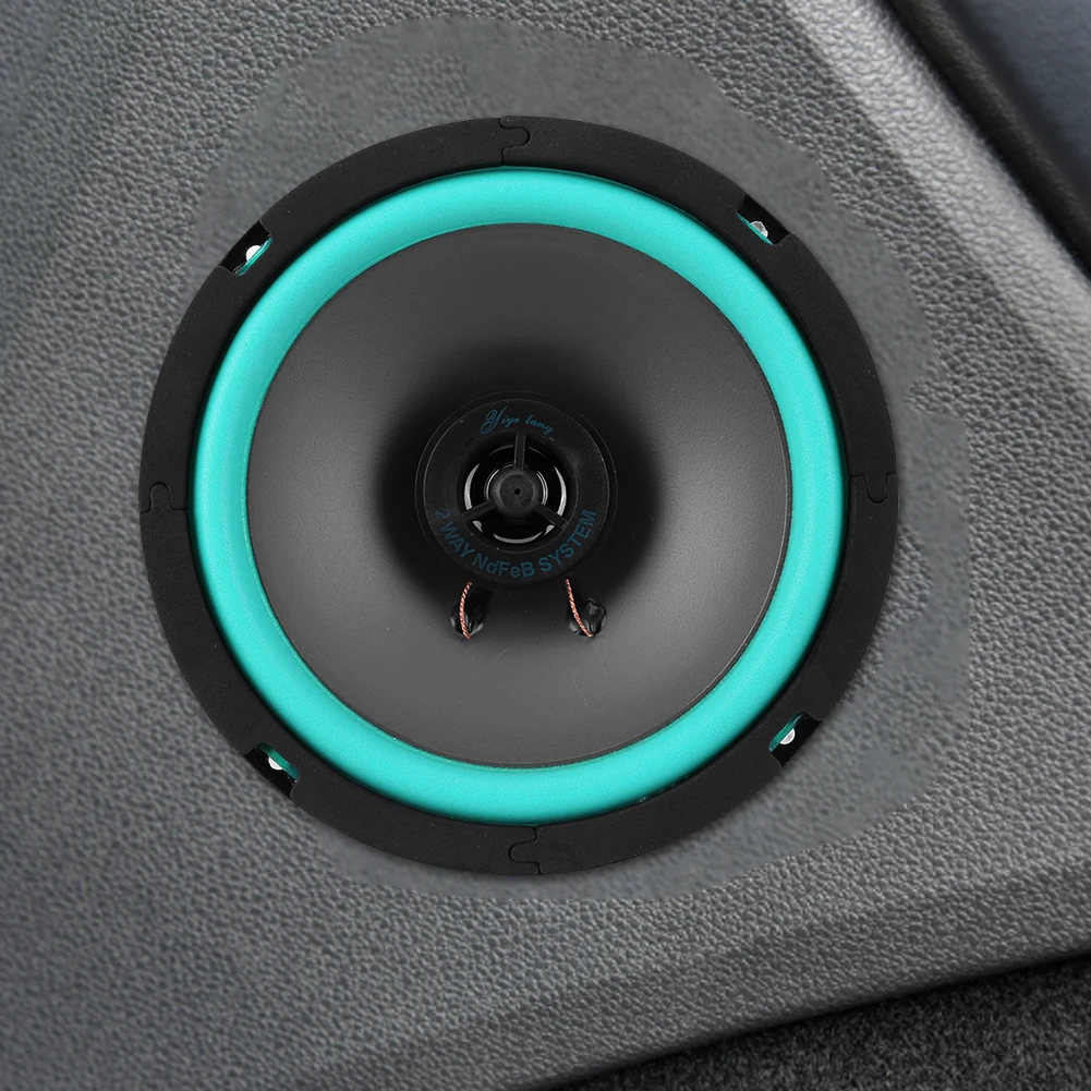 4/5/6 Inch 100W/160W Universal Car HiFi Coaxial Speaker Vehicle Door Auto Audio Music Stereo Full Range Frequency Loudspeaker