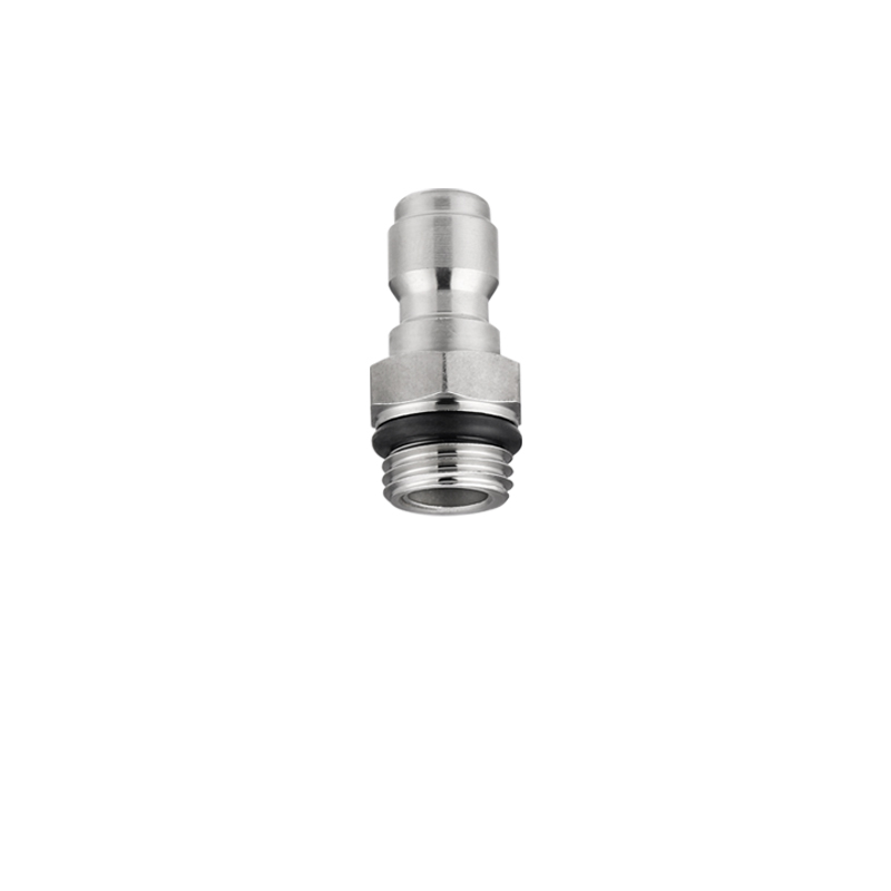 Adapter For High Pressure Washer Water Gun 1/4 Inch Quick Connector M14x1.5mm Connector For Snow Foam Lance Spray Nozzle
