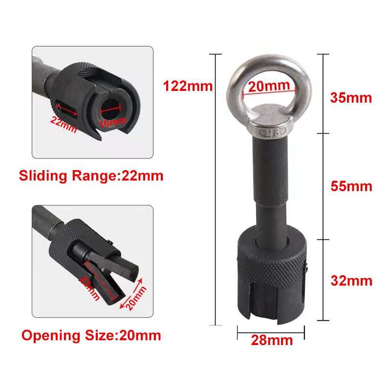 Fuel Injector Removal Tool Puller Compatible With Land Rover Range Jaguar 5.0 With Range Rover New Sport New Range Rover