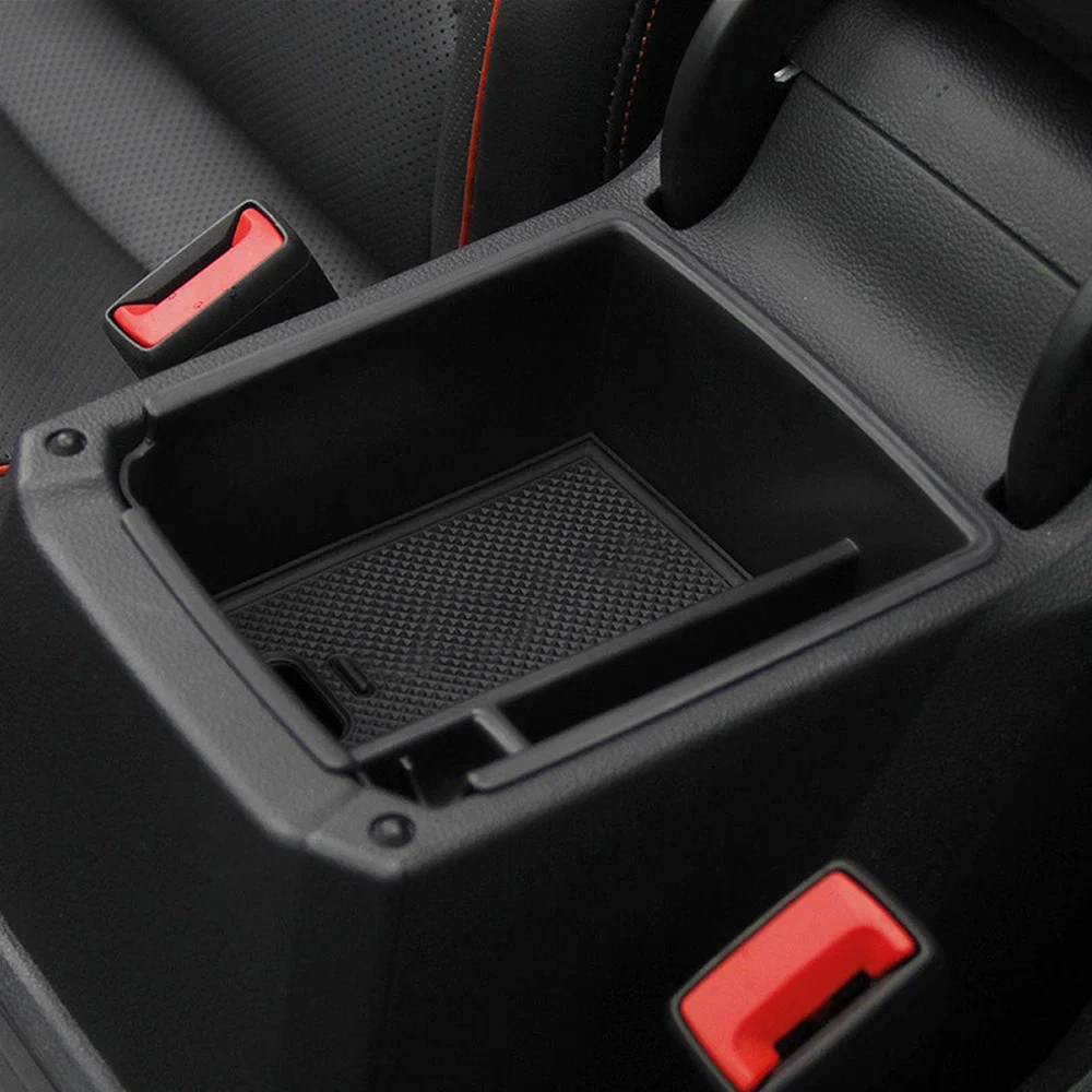 For Volkswagen VW Tiguan MK2 Taos Comfortline 2017-2022 Car Accessories Armrest Storage Box Tray Console Organizer Pallet