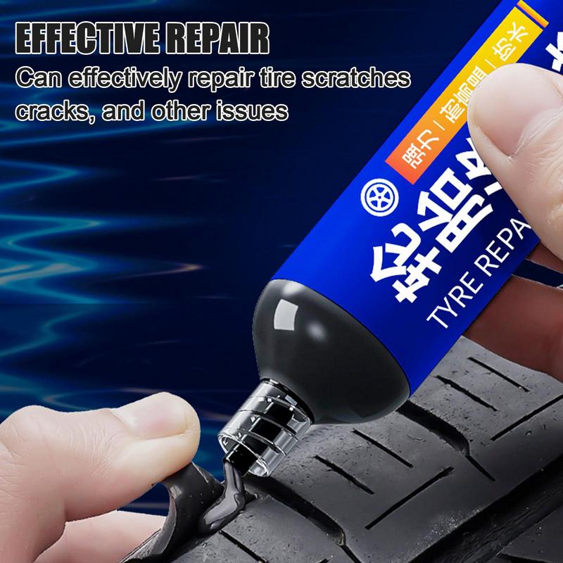 50ml Car Tire Repair Glue Tire Sidewall Repair Glue Advanced Technology Sealant Effective On Multiple Types car Tire Accessories