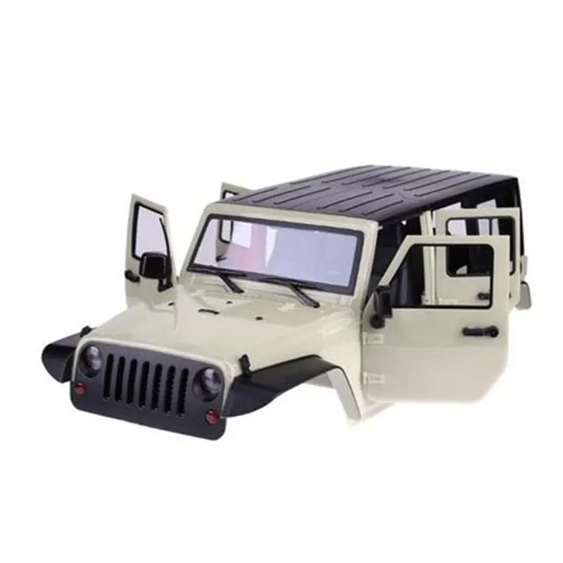 Jeep Wrangler 12.3inch 313mm Wheelbase Body Car Shell for 1/10 RC Crawler Axial SCX10 Trx4 SCX10 II 90046 90047