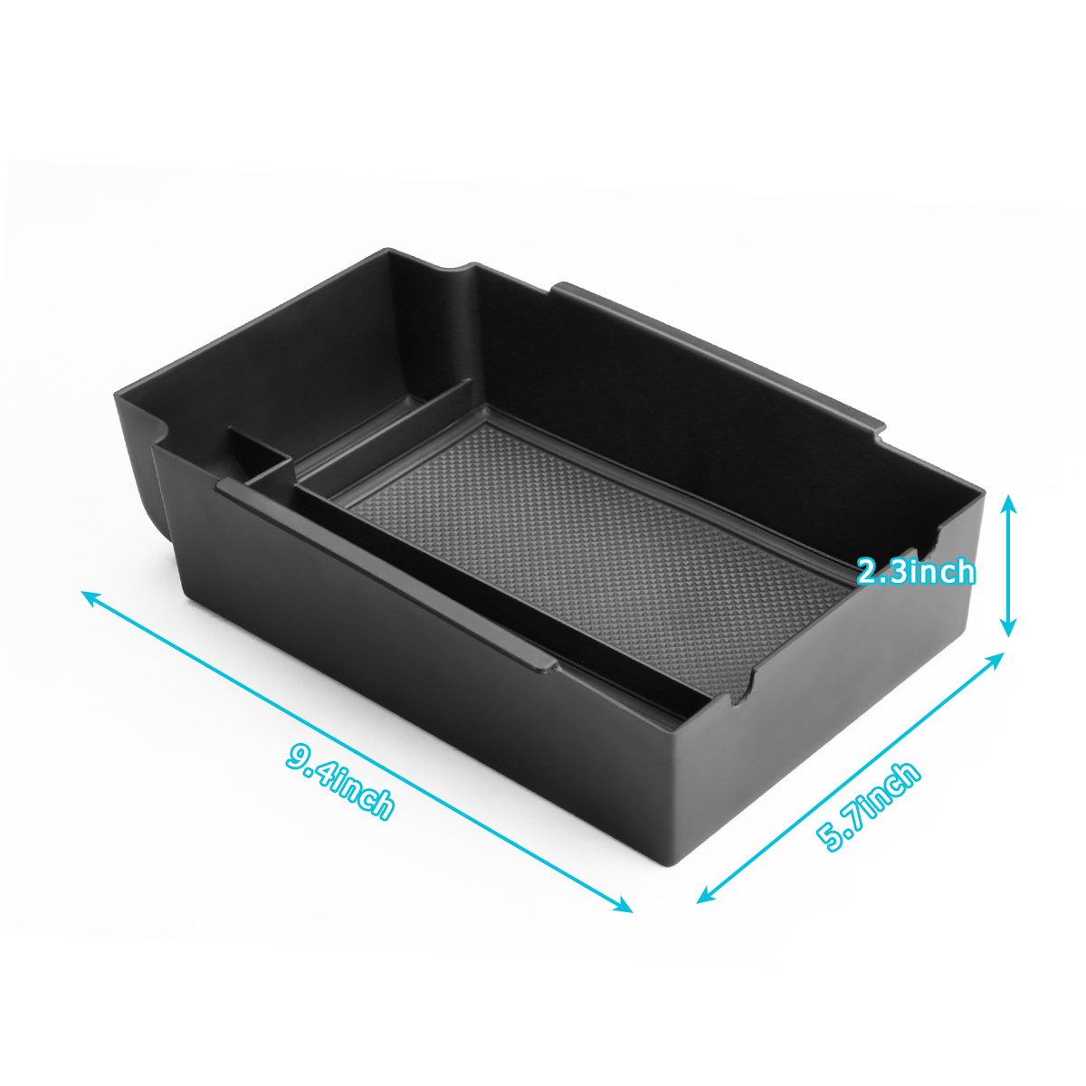 Car Armrest Storage Box Organizer For Subaru Crosstrek 2024 Center Console Arm Rest Container Tray Stowing Accessories