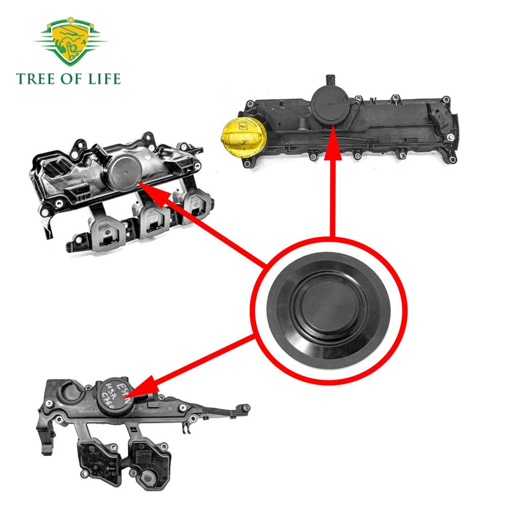 Engine PCV Valve Cover Repair Kit Membrane 8200756123 For Renault Clio Kangoo Laguna Megane Scenic Fluence Master 8200433603