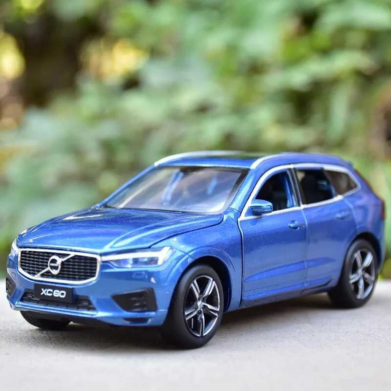 Diecast Model Cars 1 32 Volvos XC60 SUV Alloy Car Model Diecasts Metal Toy Vehicles Car Model Simulation Sound Light Collection Childrens Toys Gift