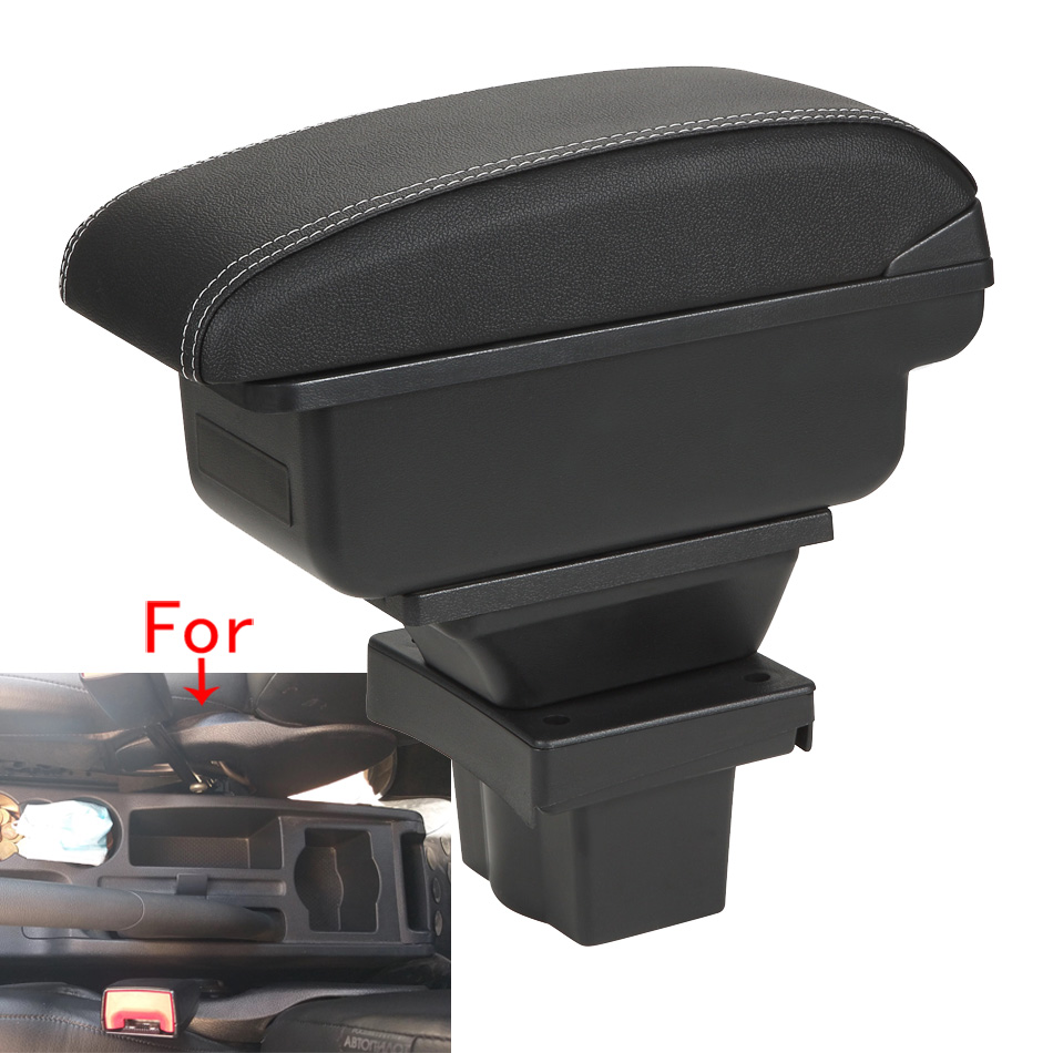 For Skoda Octavia Armrest box For Skoda Yeti Mk2 A5 Car Armrest Storage box Car accessories Interior Parts Simple installation