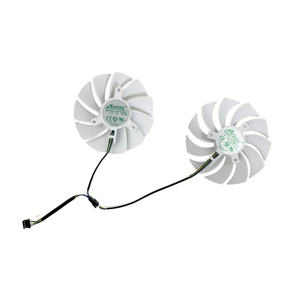 Cooling Fan For ZOTAC GAMING RTX 3060 Ti AMP White 3070 White GPU FAN 89MM 100MM 4PIN GAA8S2U GA922S2U