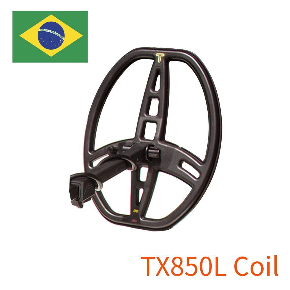 Metal Detector Accessories Components TX850L ( Rod,Control Unit and Coil) Explorer Searcher Brazilian National Special