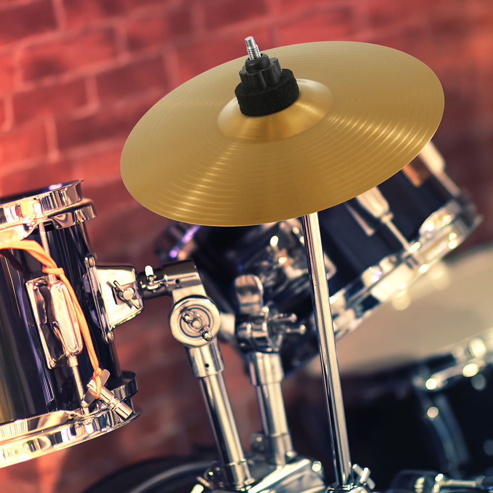 2pcs Drum Cymbals Splash Cymbals Metal Drum Set Cymbal Practice Drum Cymbals