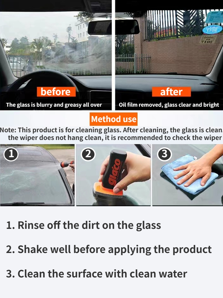 Soft99 Japan Car Windshield Rain Repellent Glaco Glass Coat Car Glass Oil Film Removal Antirain Coating Anti-rain Treatment