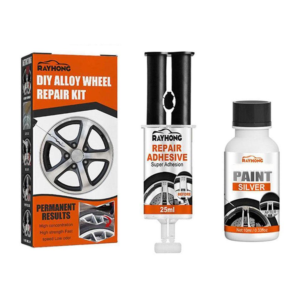 1 Pcs Universal Alloy Wheel Rim Scratch Repair Kit For Car Scratch Fix Quick Auto Scratch Paint Surface Repair Paint Scratc X4Y2