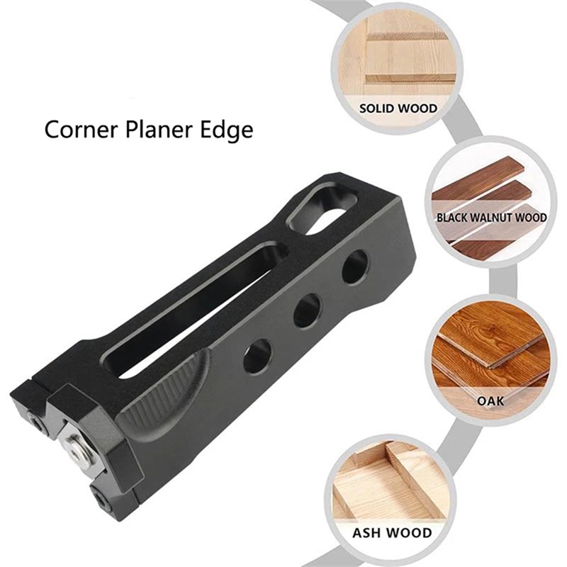 Woodworking Blade Edge Corner Planer Edge Banding Arc Trimming Manual Planer Wood Chamfering Fillet Scraper Board Tool
