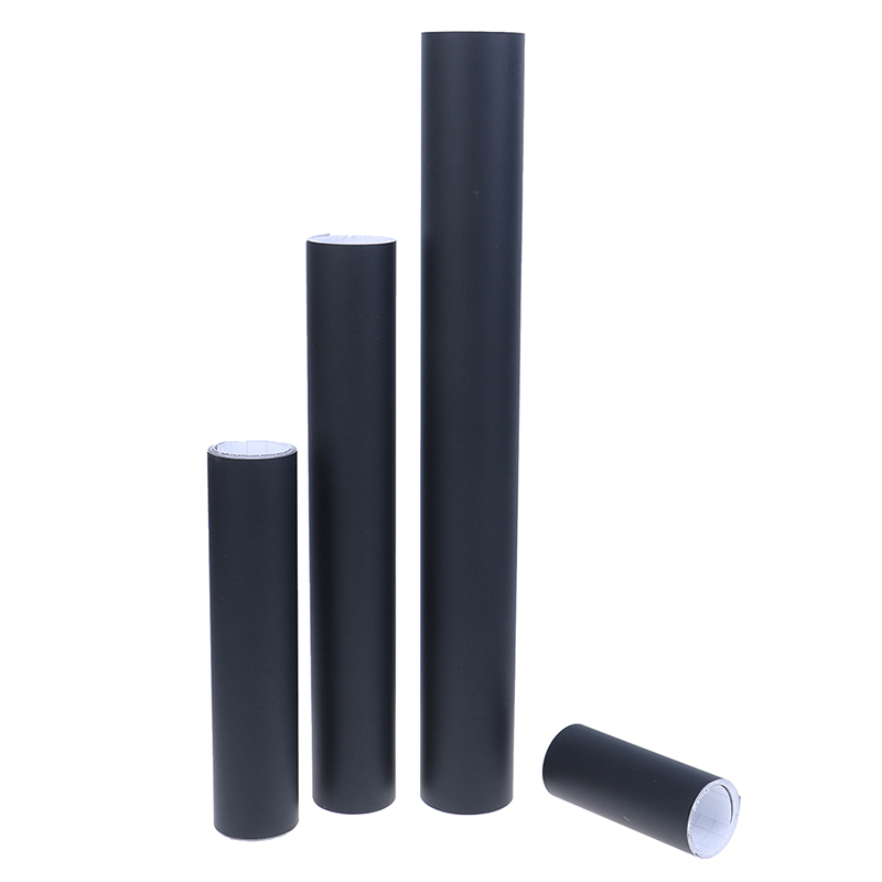 Matte Black Car Wrap Car Motorcycle Scooter DIY Styling Adhesive Film Sheet With Air Bubble Stickers Vinyl