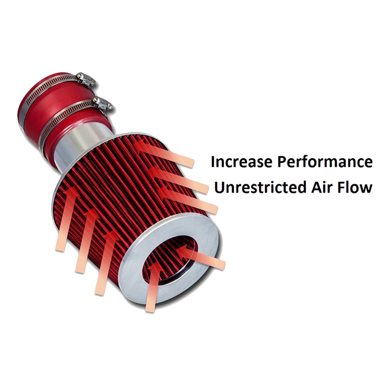 Car Short Ram Intake + Filter Kits For Nissan 350Z Infiniti G35 FX35 3.5L V6 2003-2006 Air Intake Duct Heat Shield Replacement